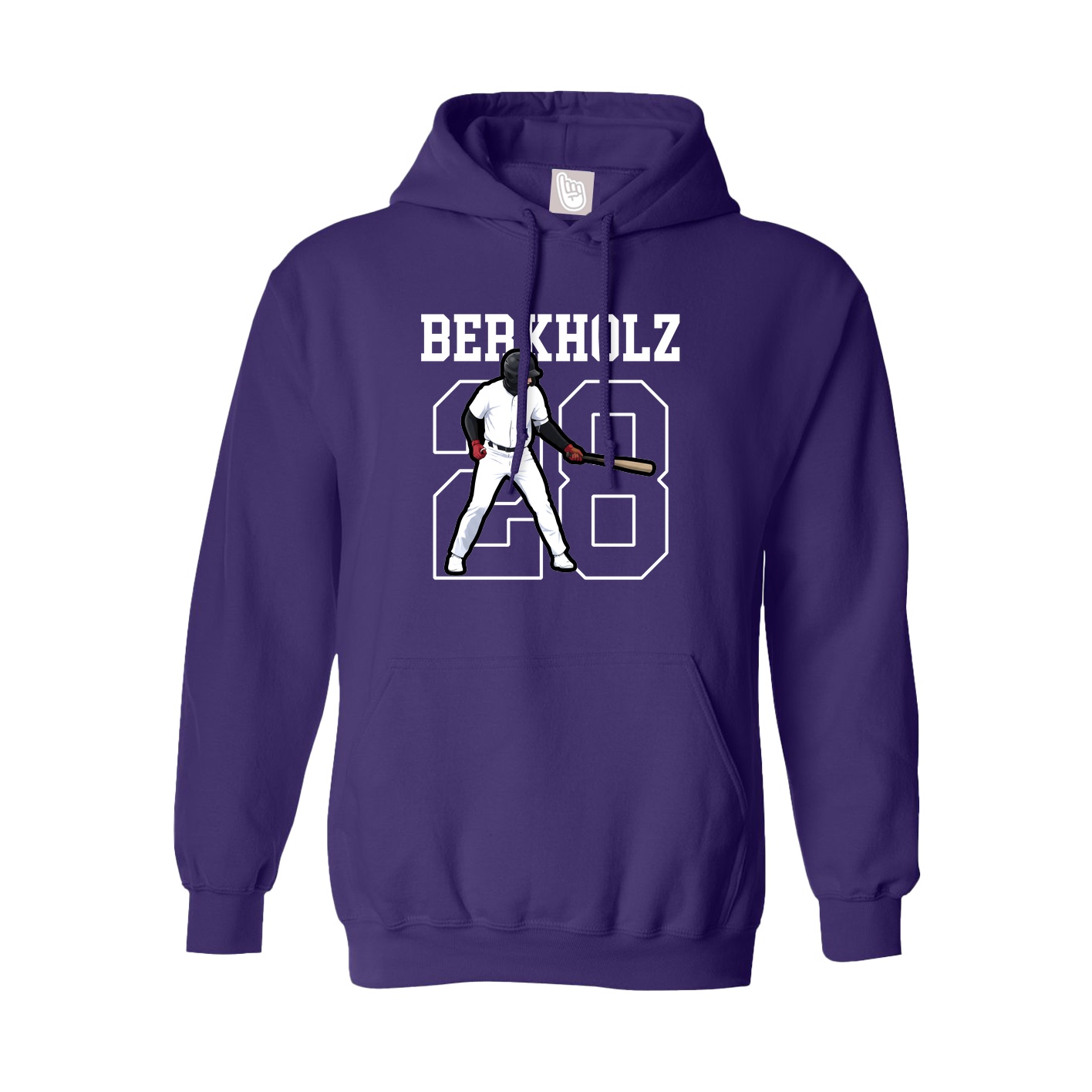 Hoodie — Shirsey in Purple