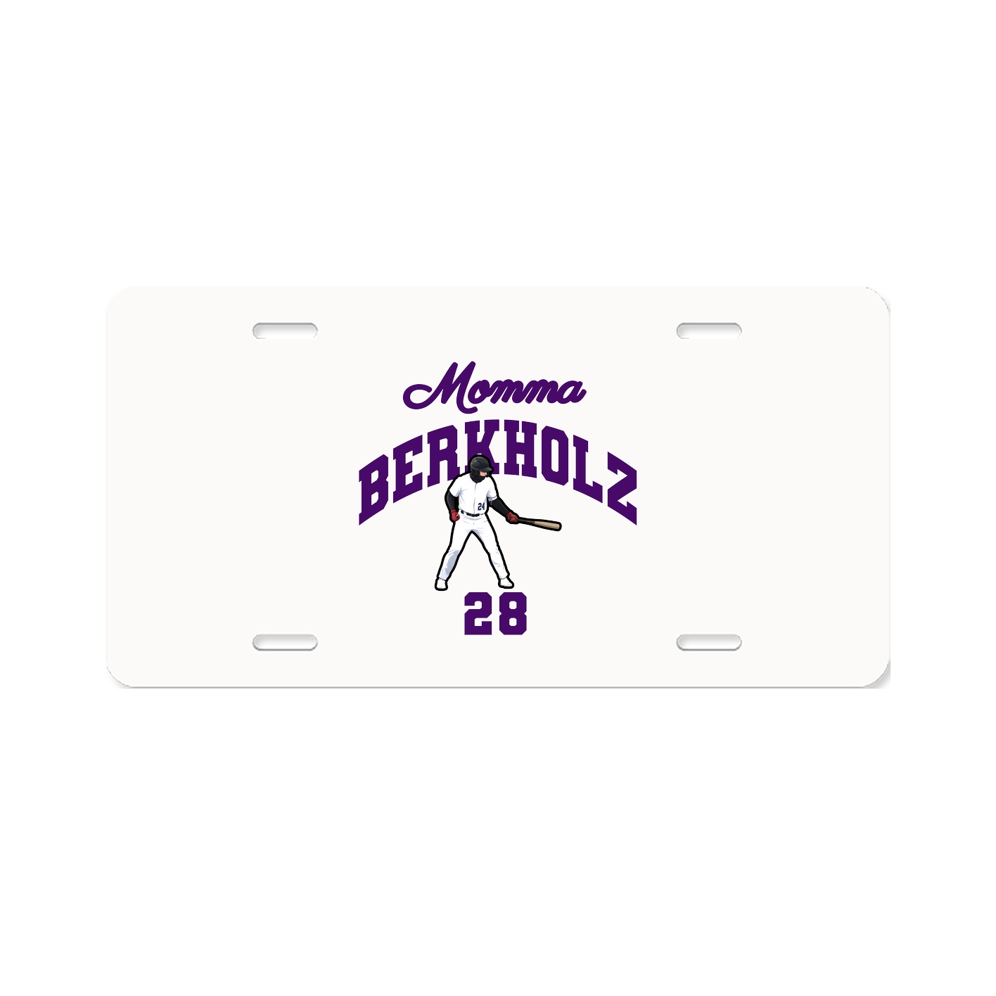 License Plate — Mothers Day Arch in Classic