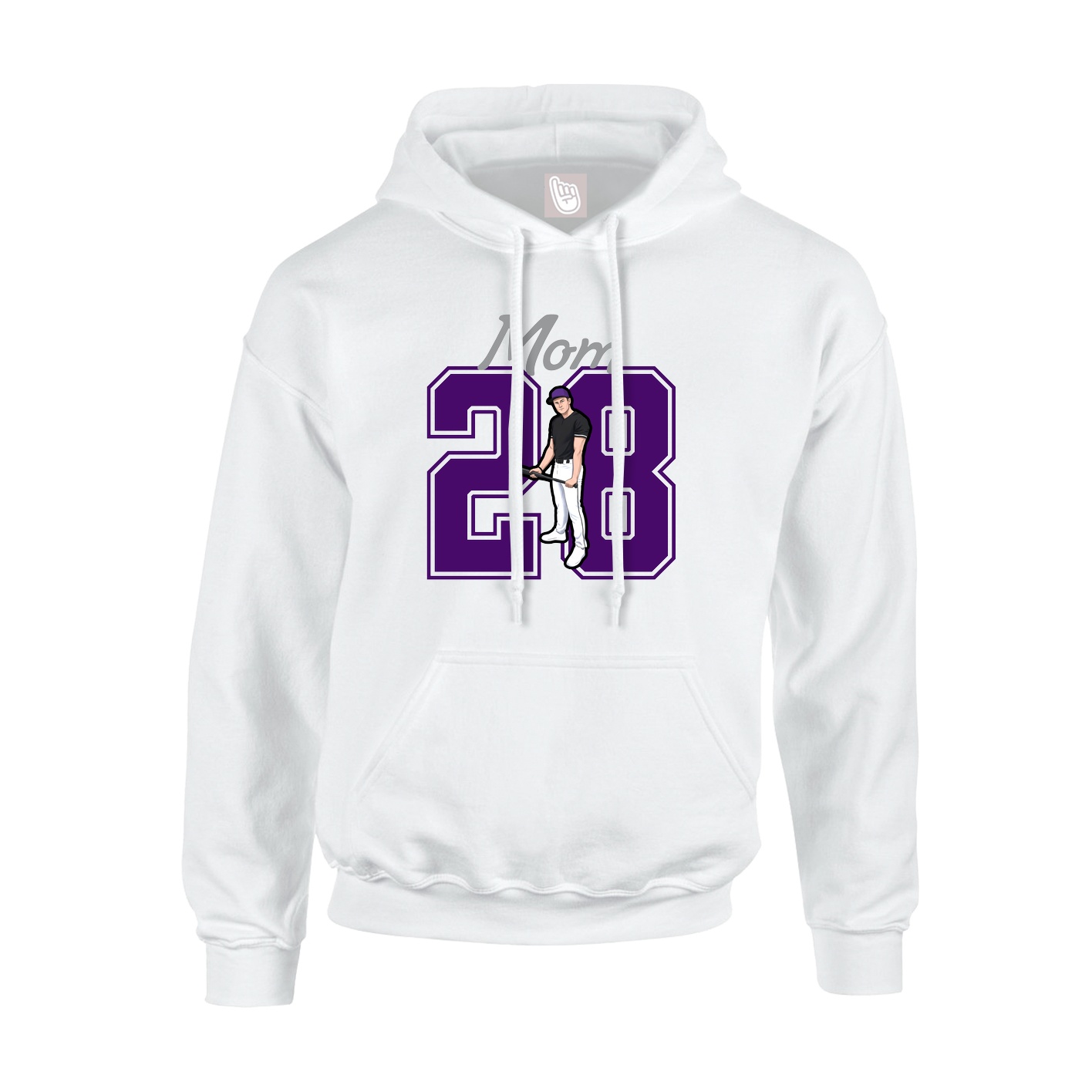 Youth Hoodie — Mothers Day Shirsey in White