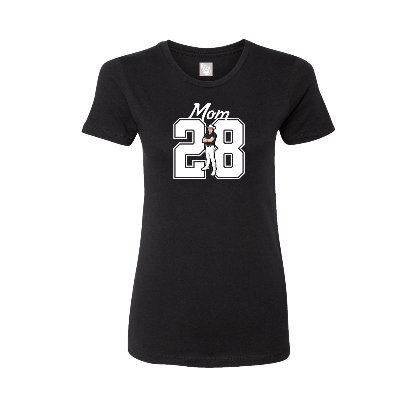 Womens Tee — Mothers Day Shirsey in Black