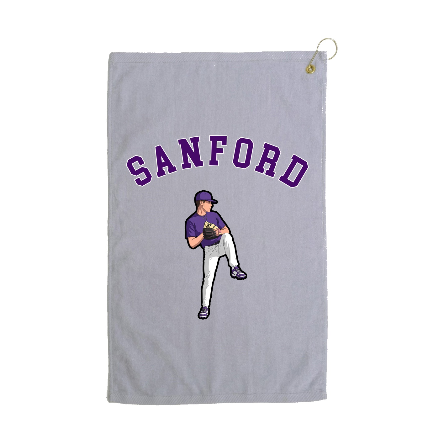 Golf Towel — Shirsey Arch in Grey