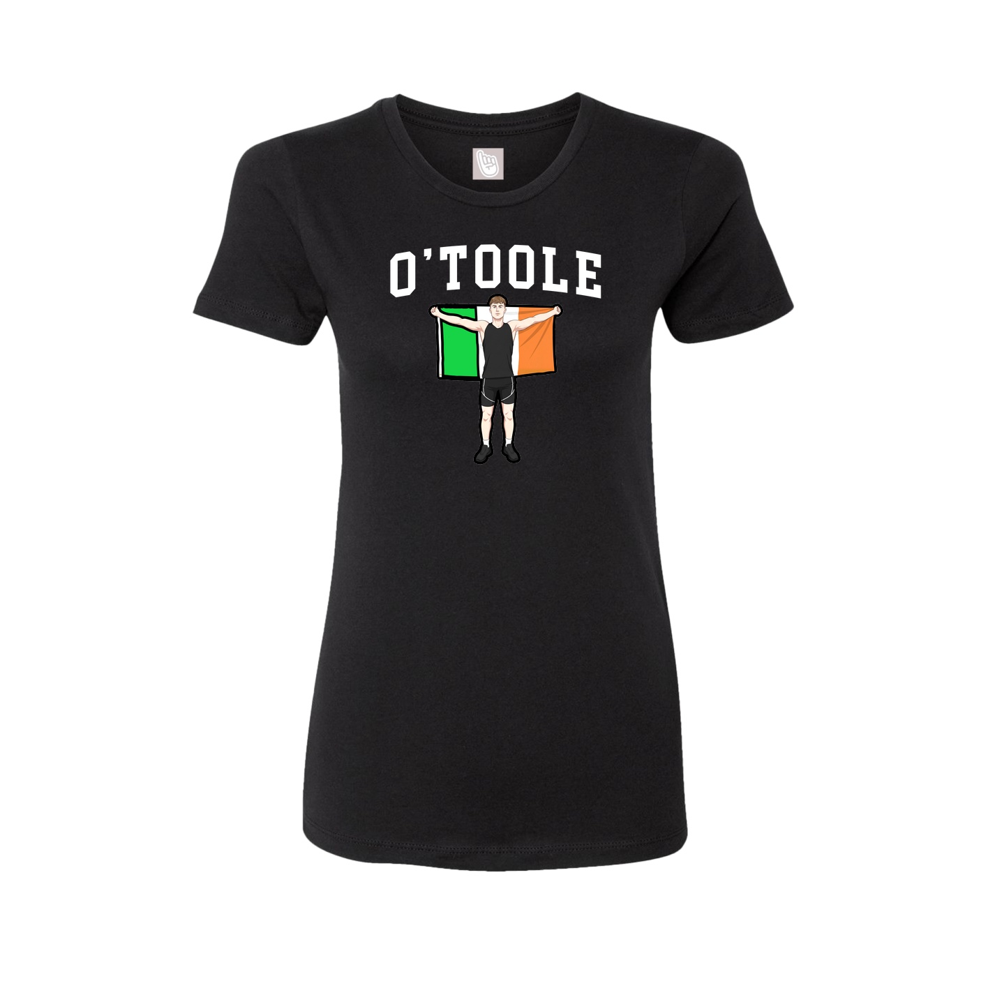 Fitted Women's Tee — Shirsey in Black