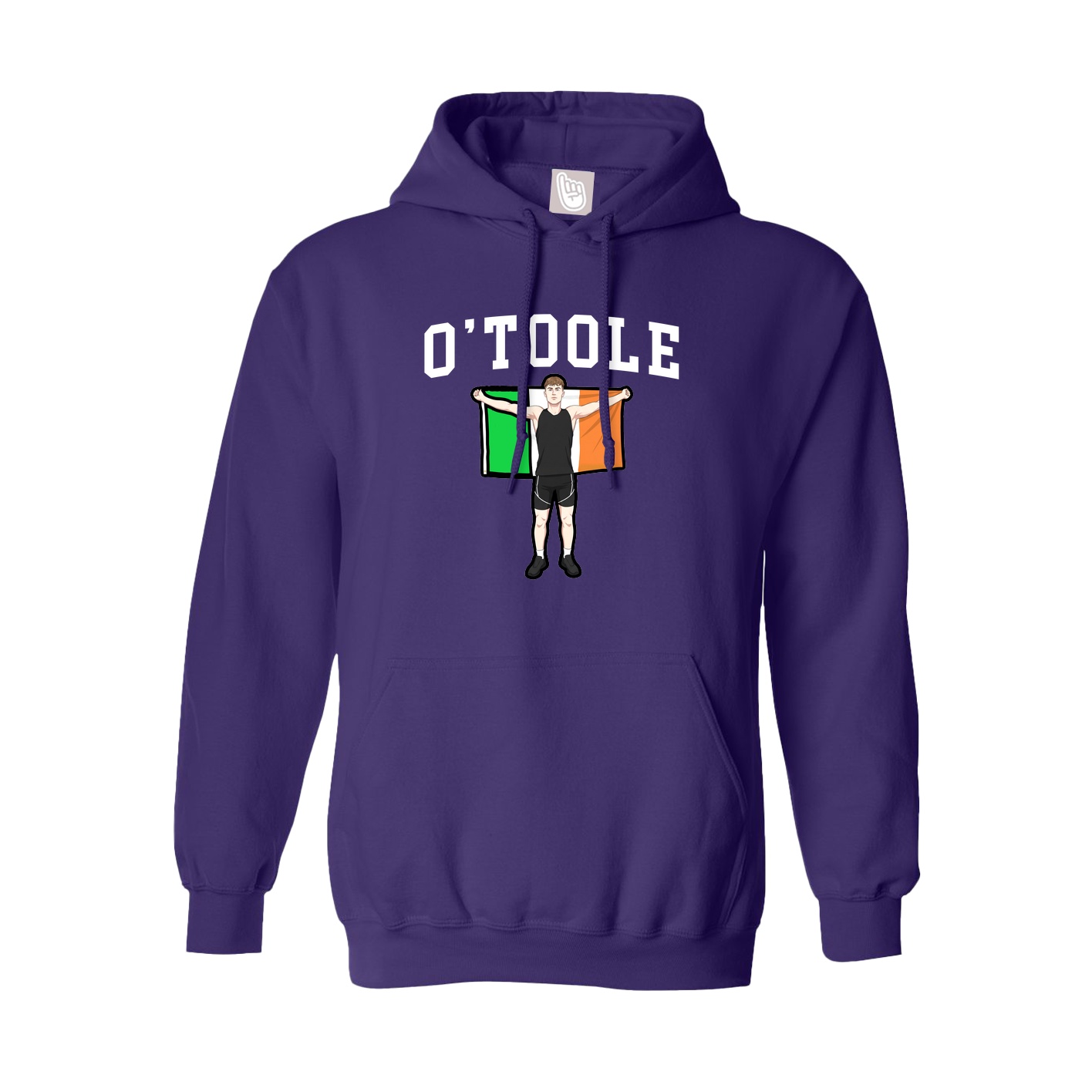 Hoodie — Shirsey in Purple