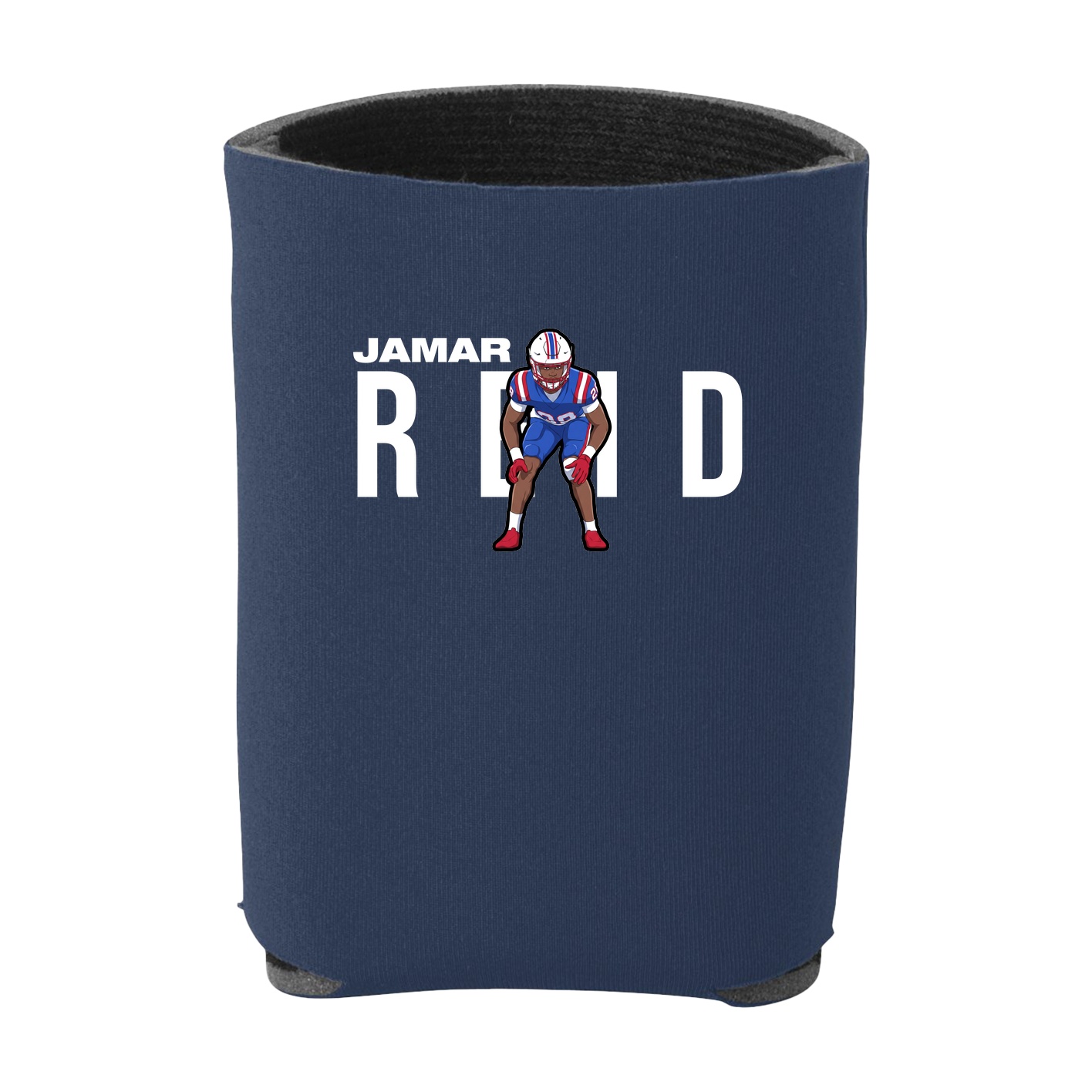 Can Holder — Player Name in Navy