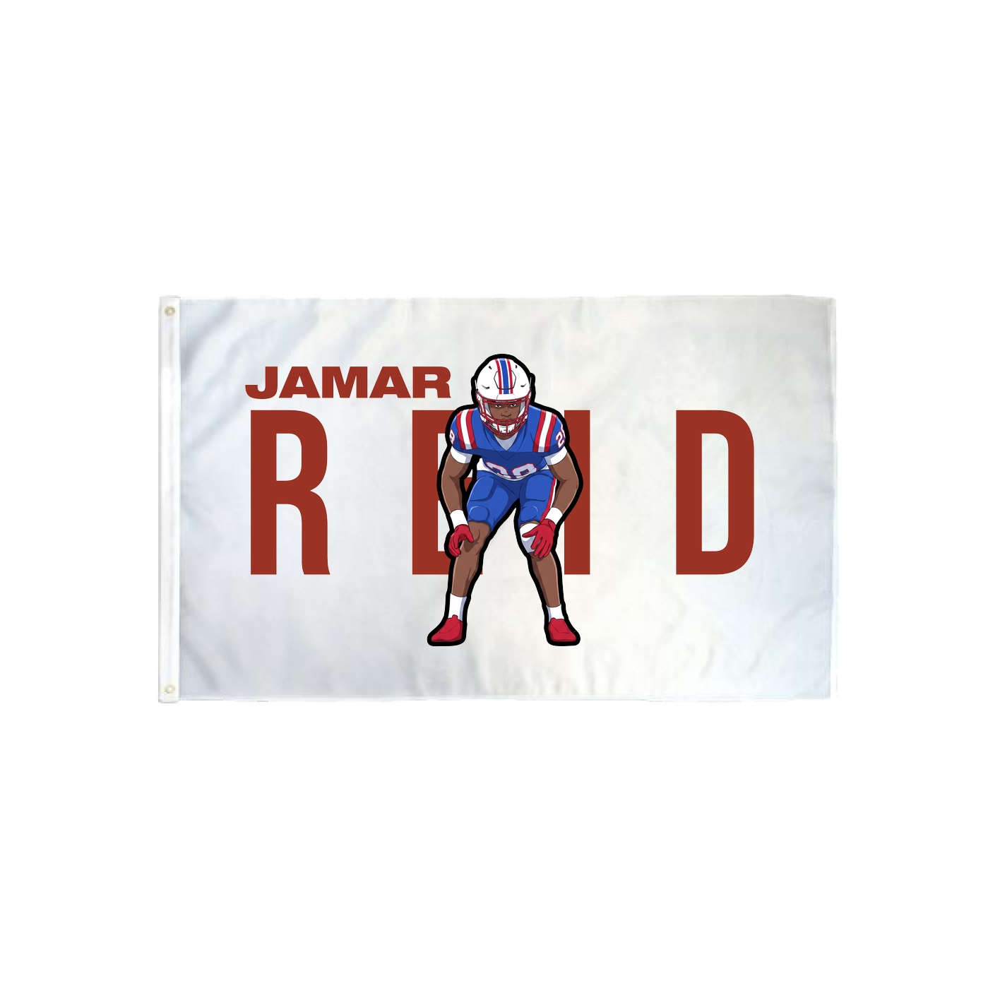 3x5 Flag — Player Name in Classic