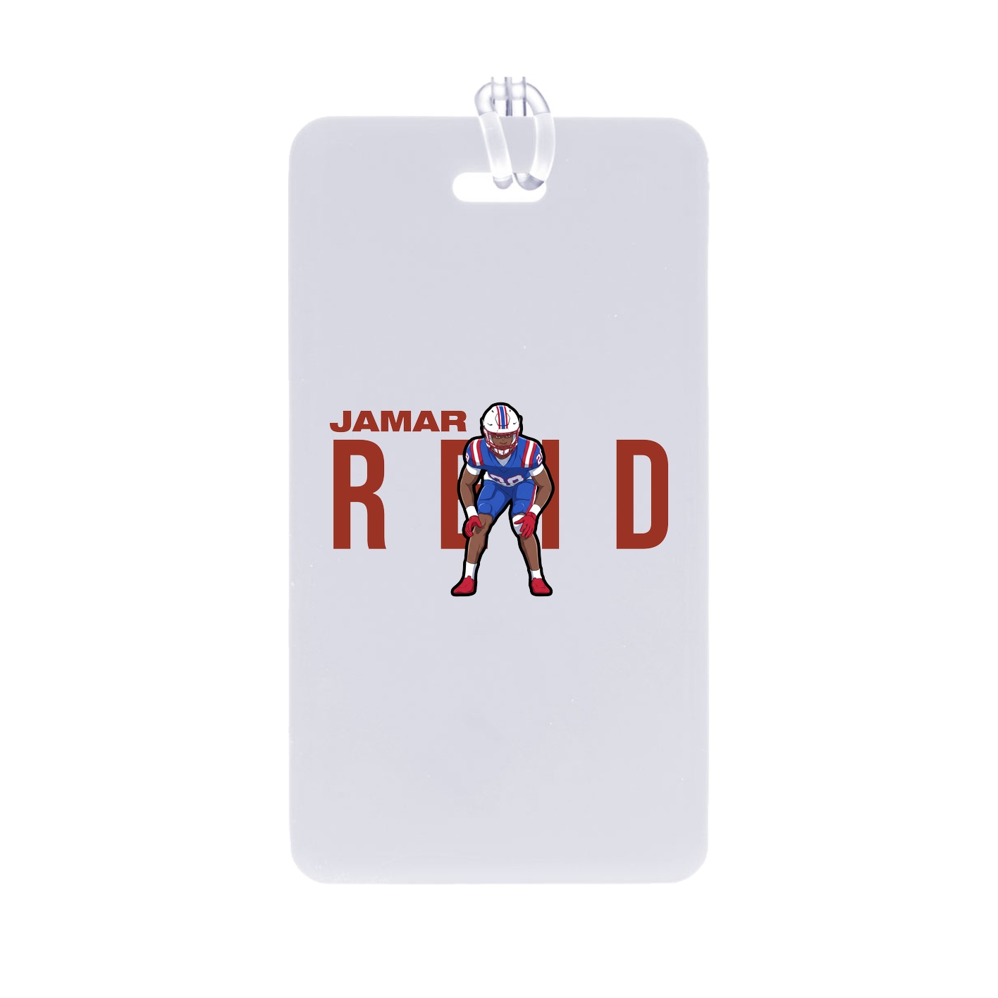 Bag Tag — Player Name in Classic