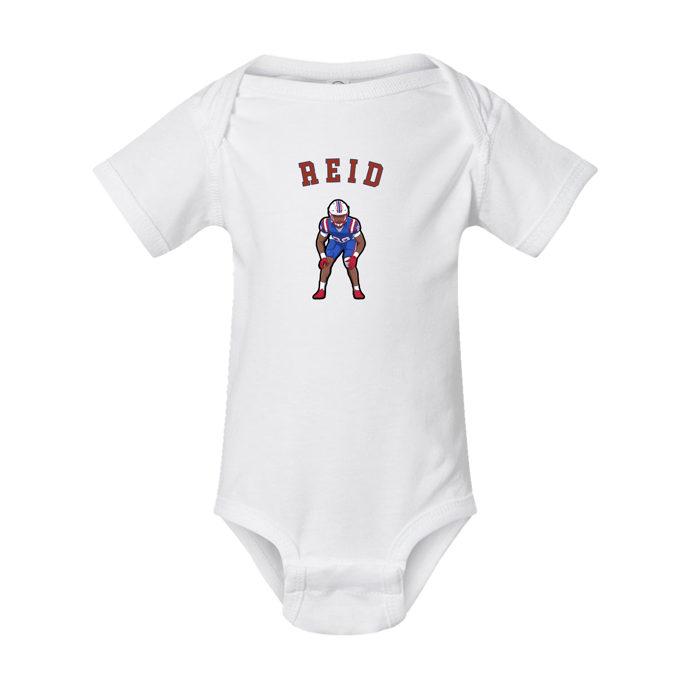 Baby Onesie — Shirsey Arch in White
