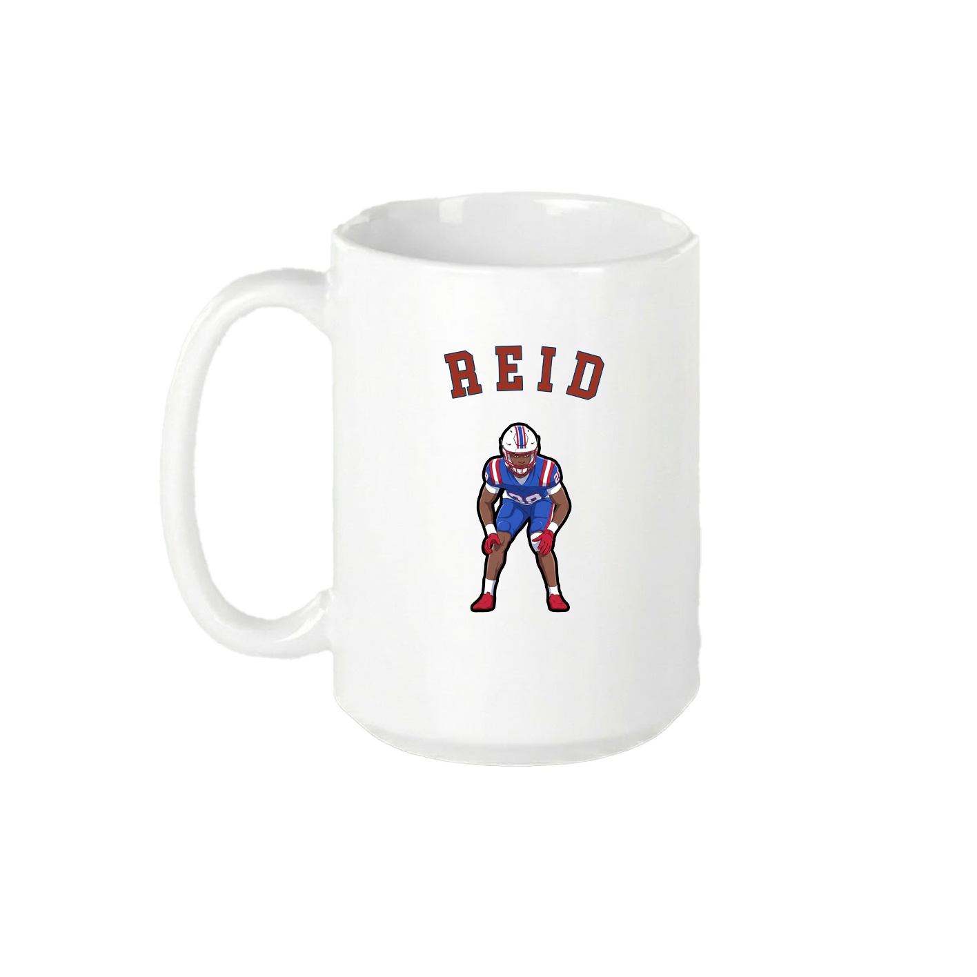 15oz Coffee Mug — Shirsey Arch in White