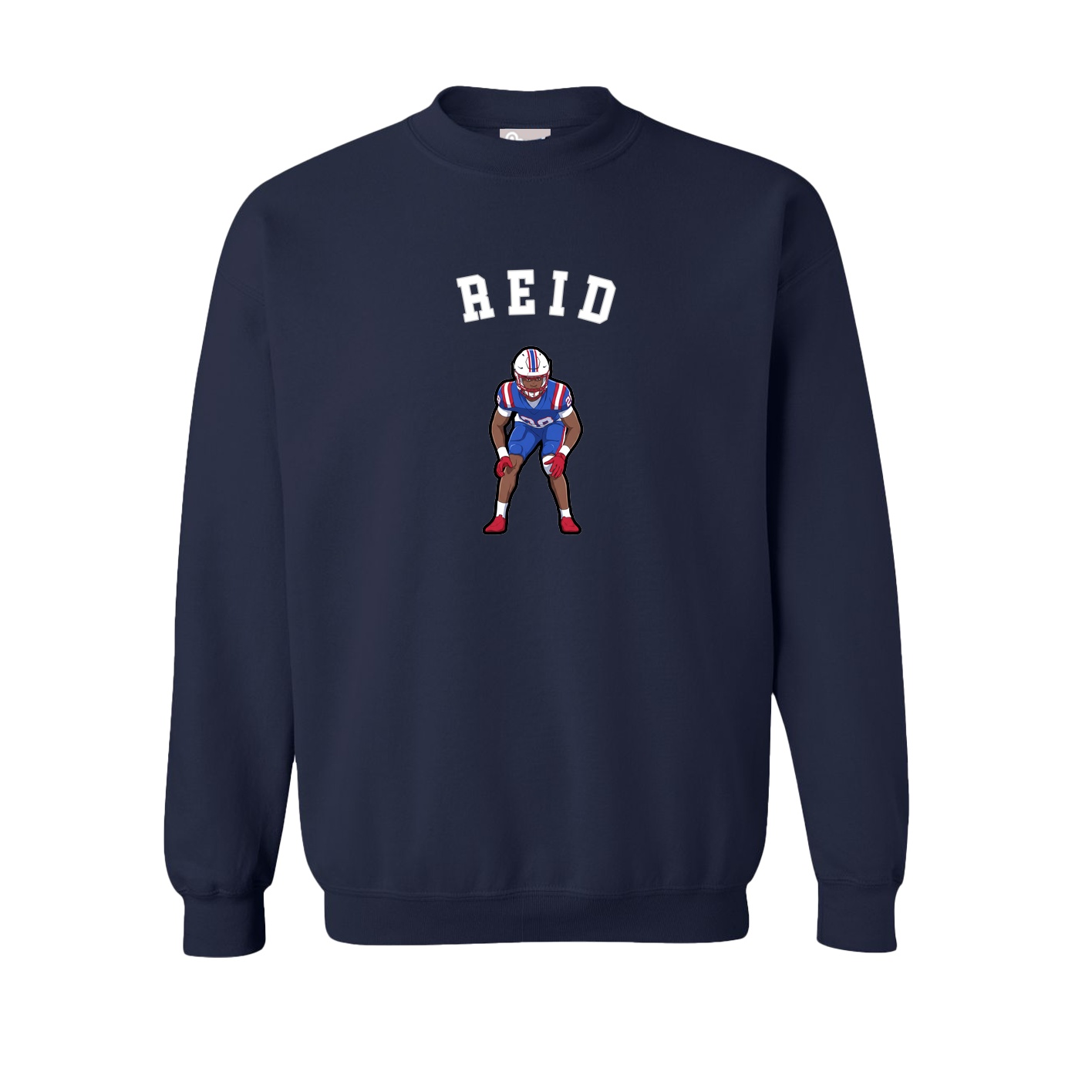 Fleece Crew — Shirsey Arch in Navy