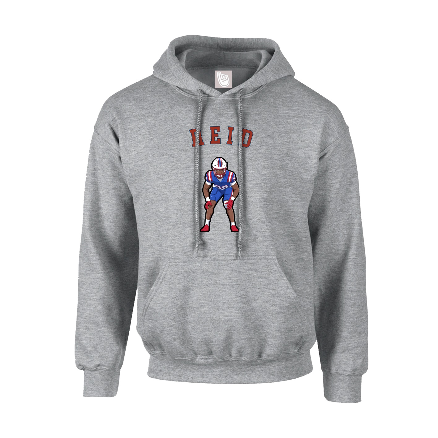Youth Hoodie — Shirsey Arch in Grey