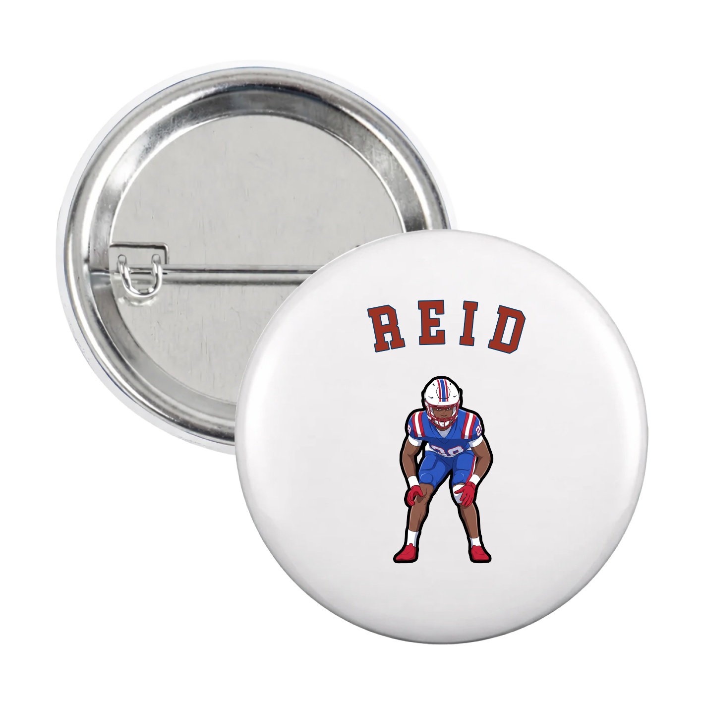 Game Day Button — Shirsey Arch in White