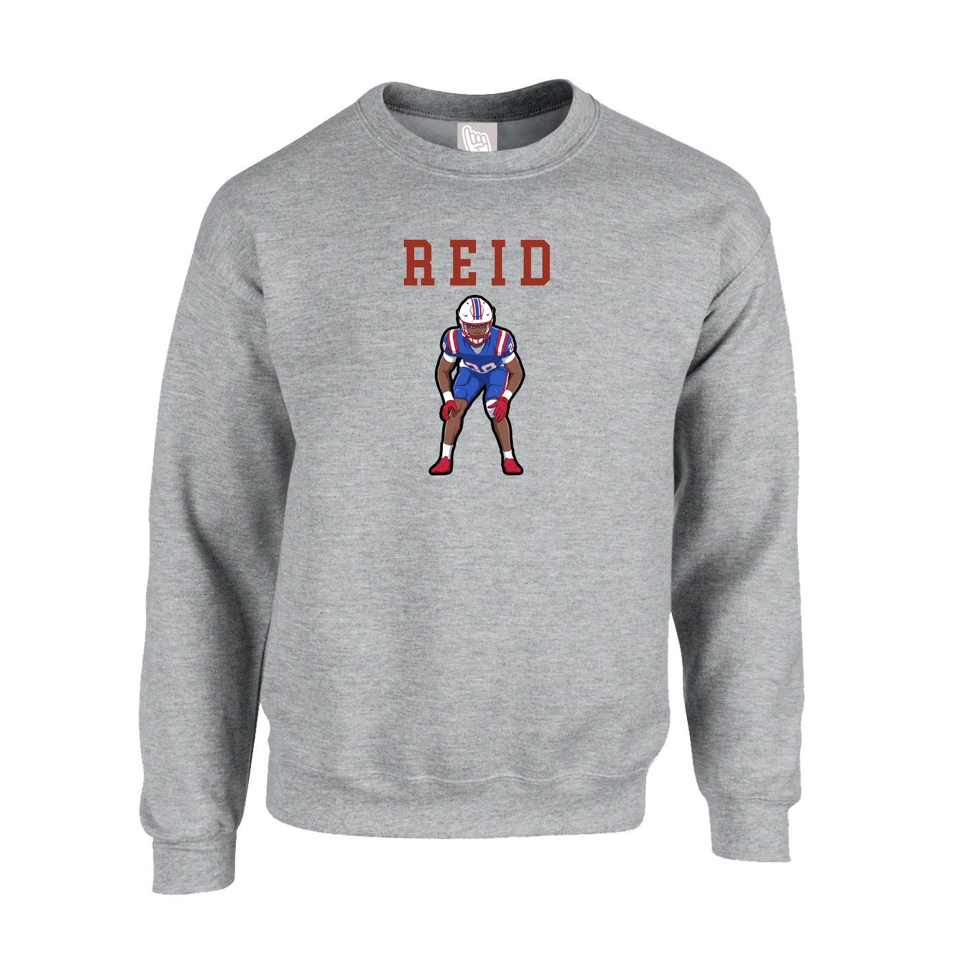 Fleece Crew — Shirsey in Grey