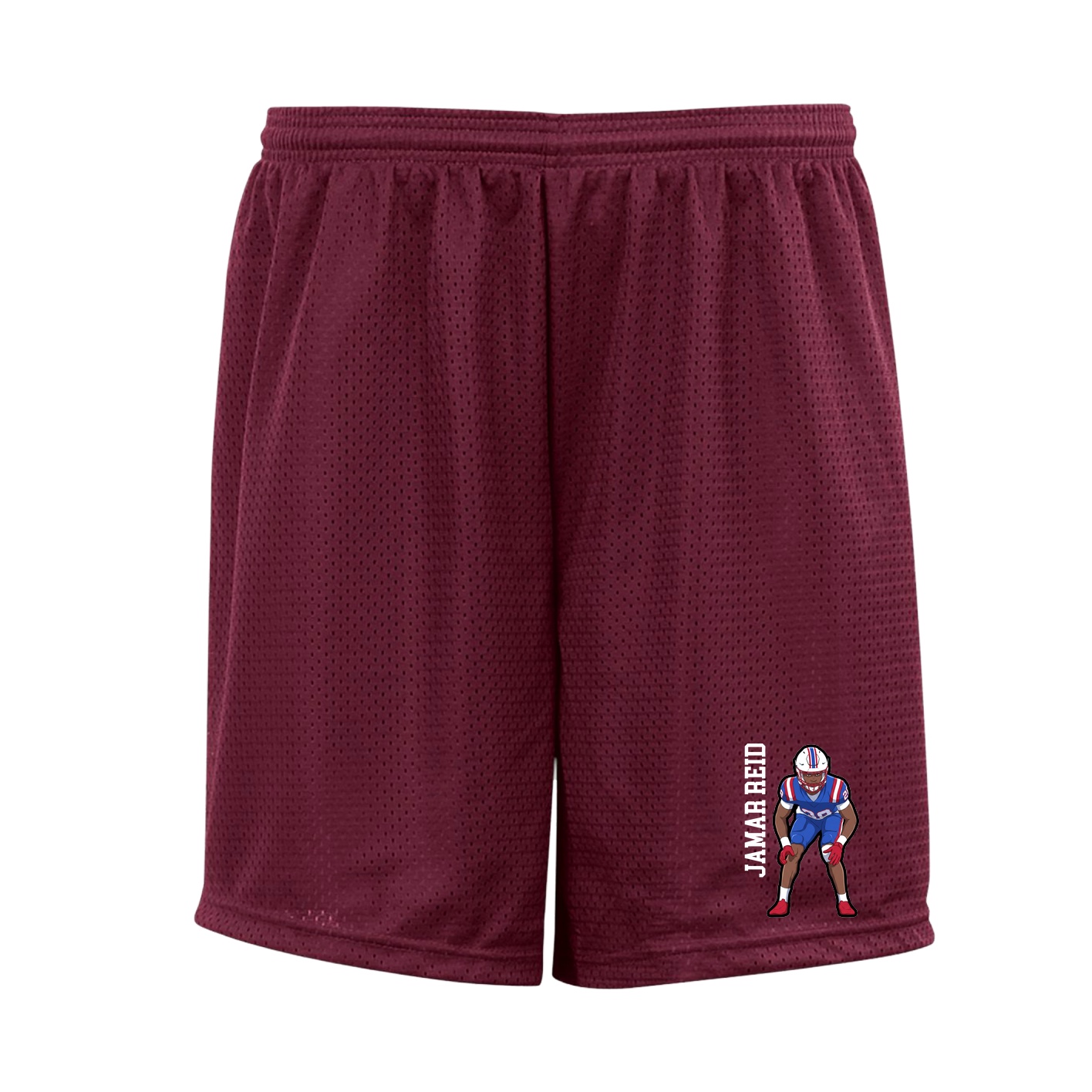 Shorts — Name Vertical in Cardinal