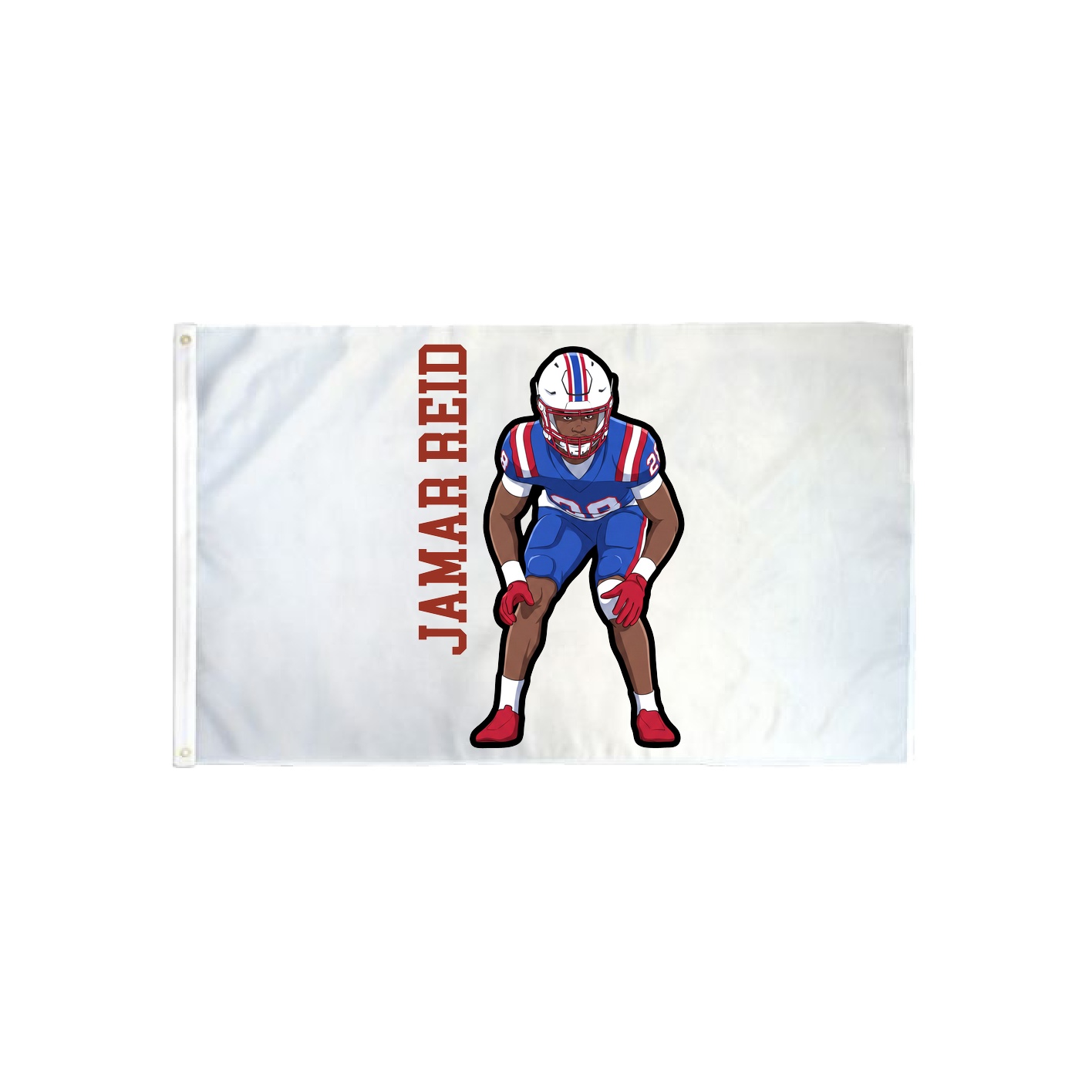 3x5 Flag — Name Vertical in Classic
