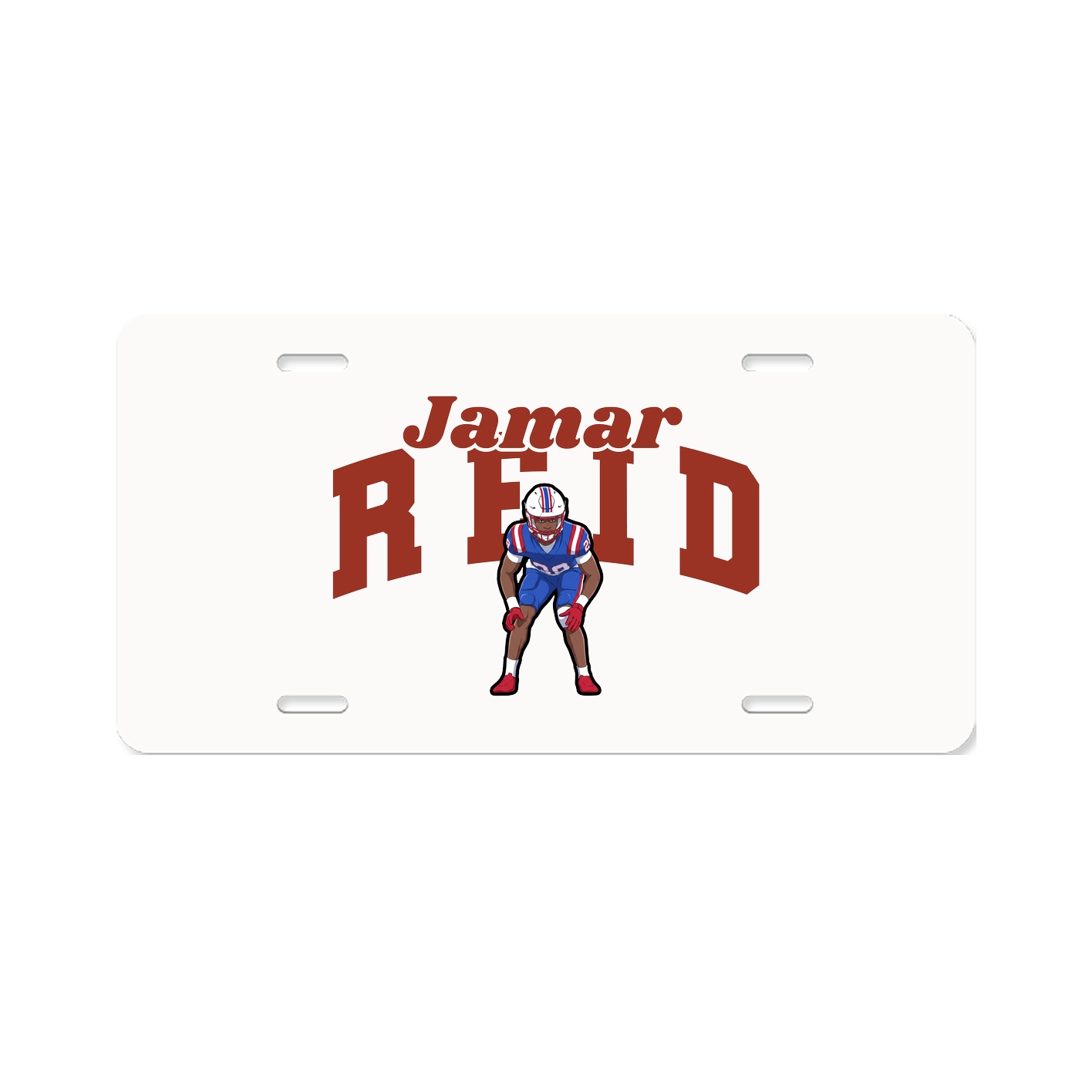 License Plate — Signature Arch in Classic