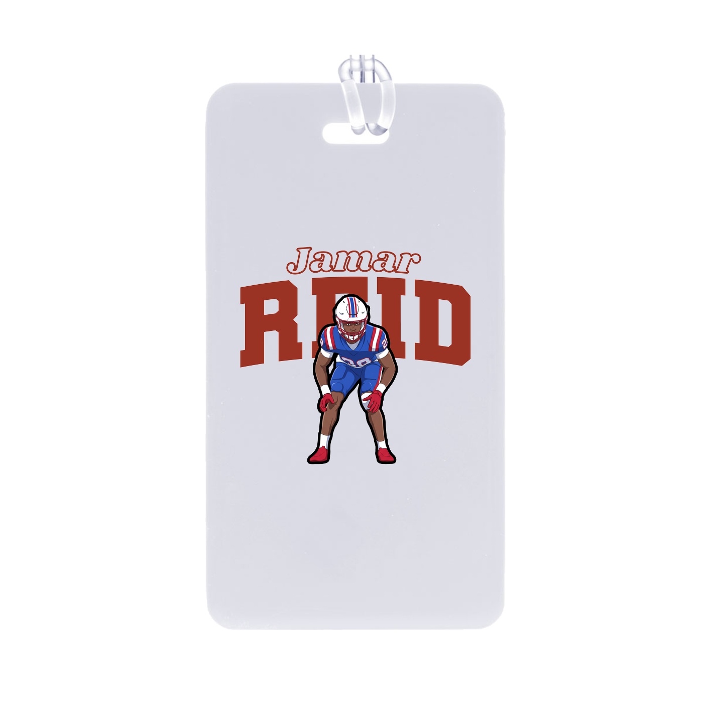 Bag Tag — Name Arch in Classic