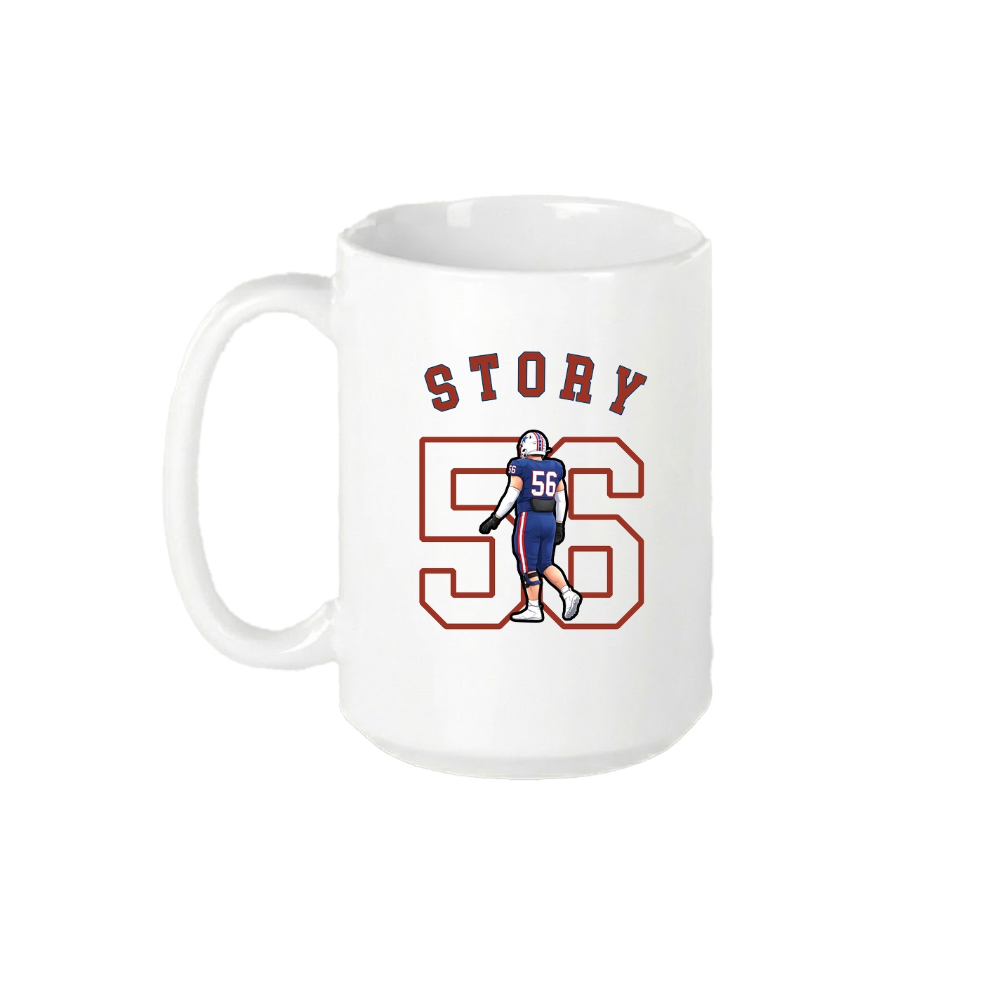 15oz Coffee Mug — Shirsey Arch in White