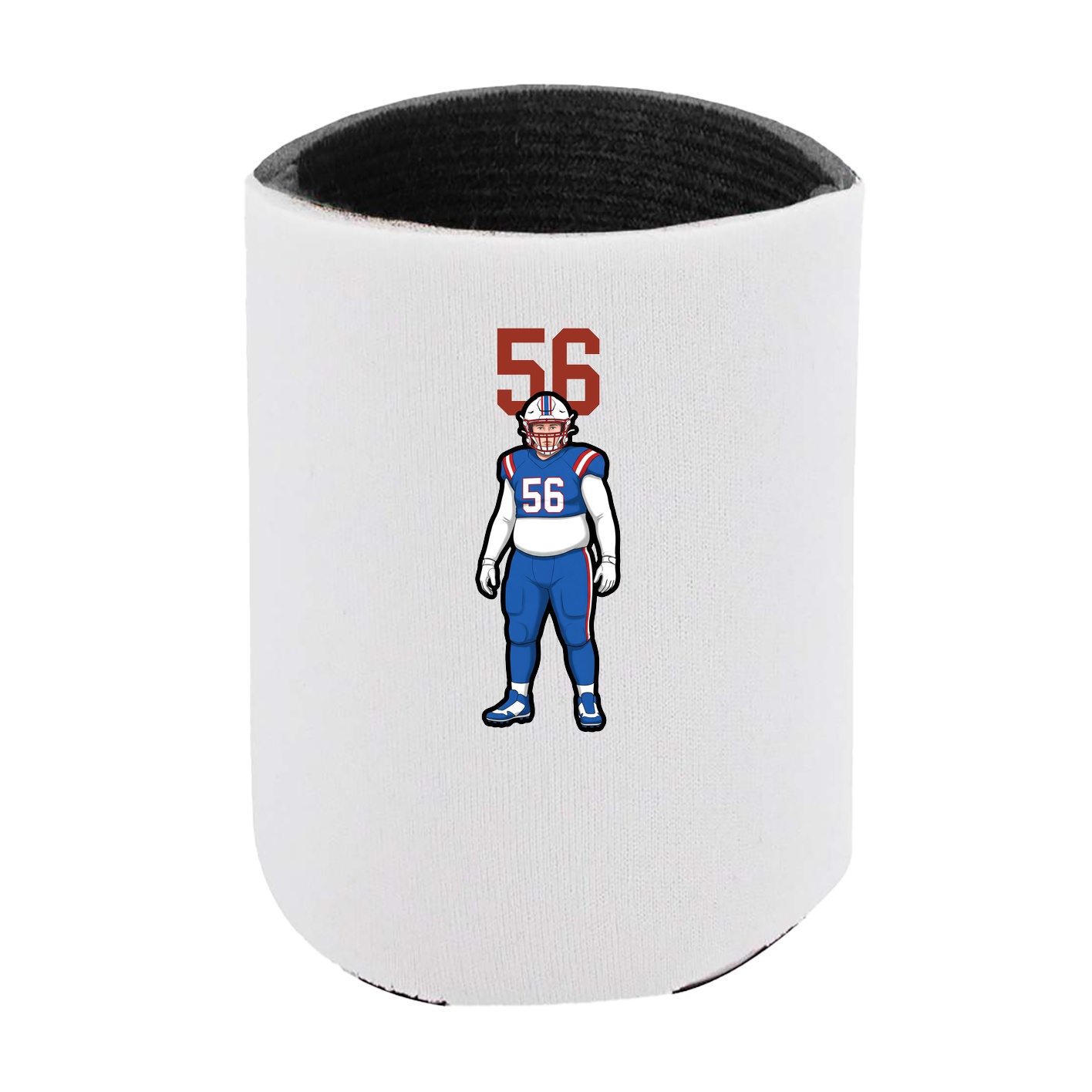 Can Holder — Number Top in White