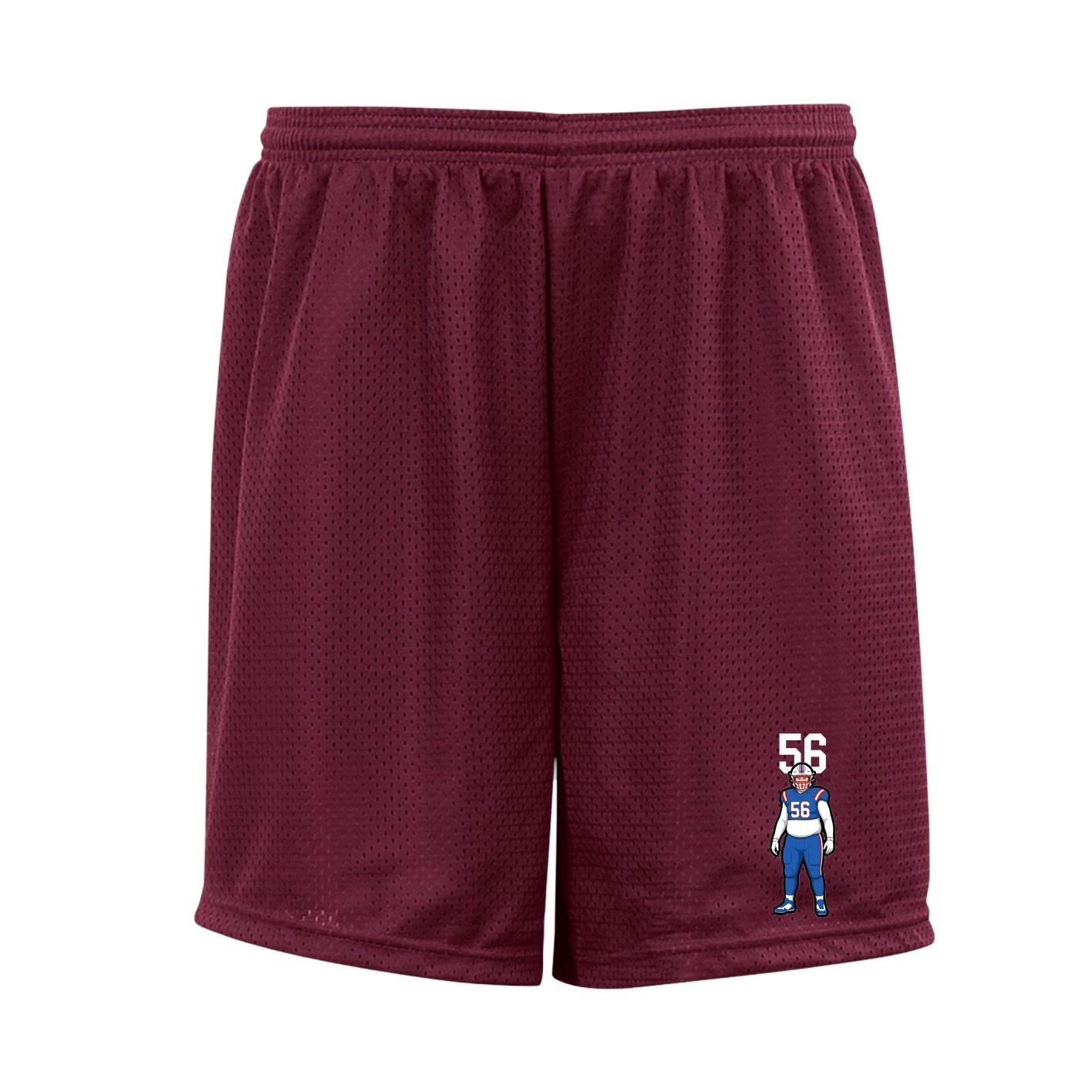 Shorts — Number Top in Cardinal