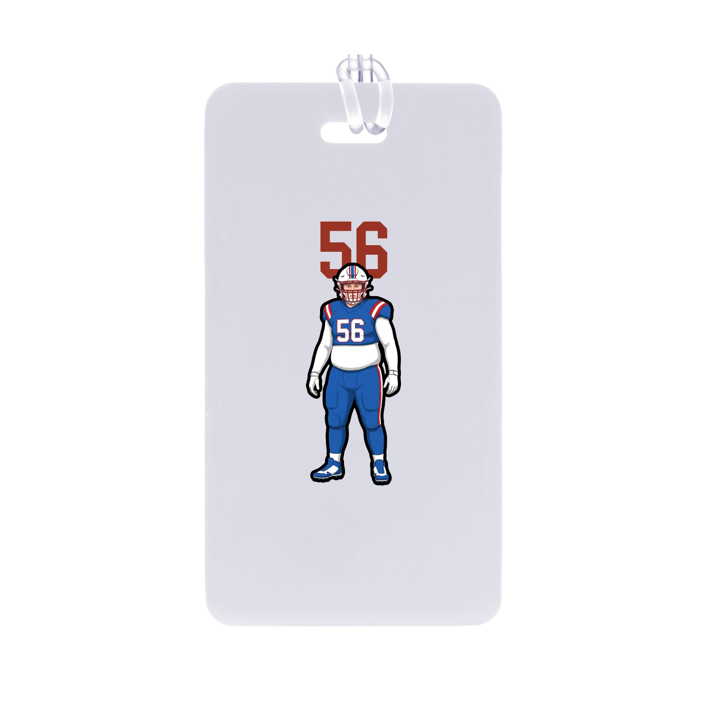 Bag Tag — Number Top in Classic