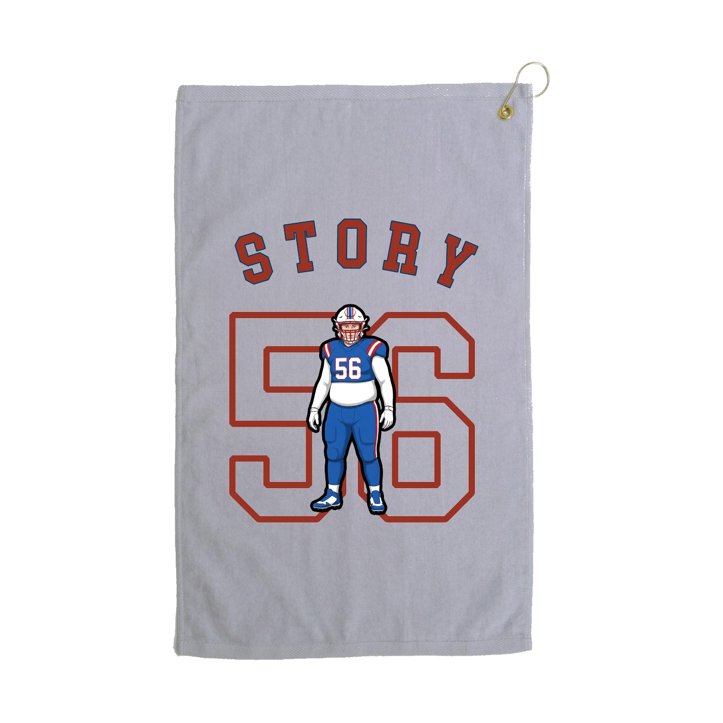 Golf Towel — Shirsey Arch in Grey