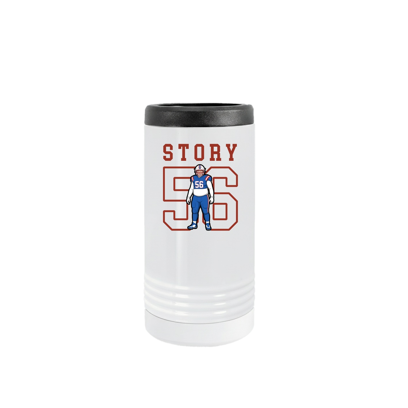 Slim Beverage Holder — Shirsey in White