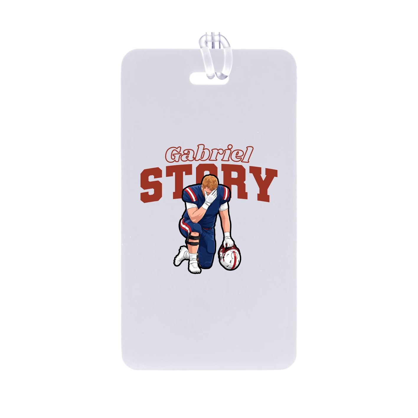 Bag Tag — Name Arch in Classic