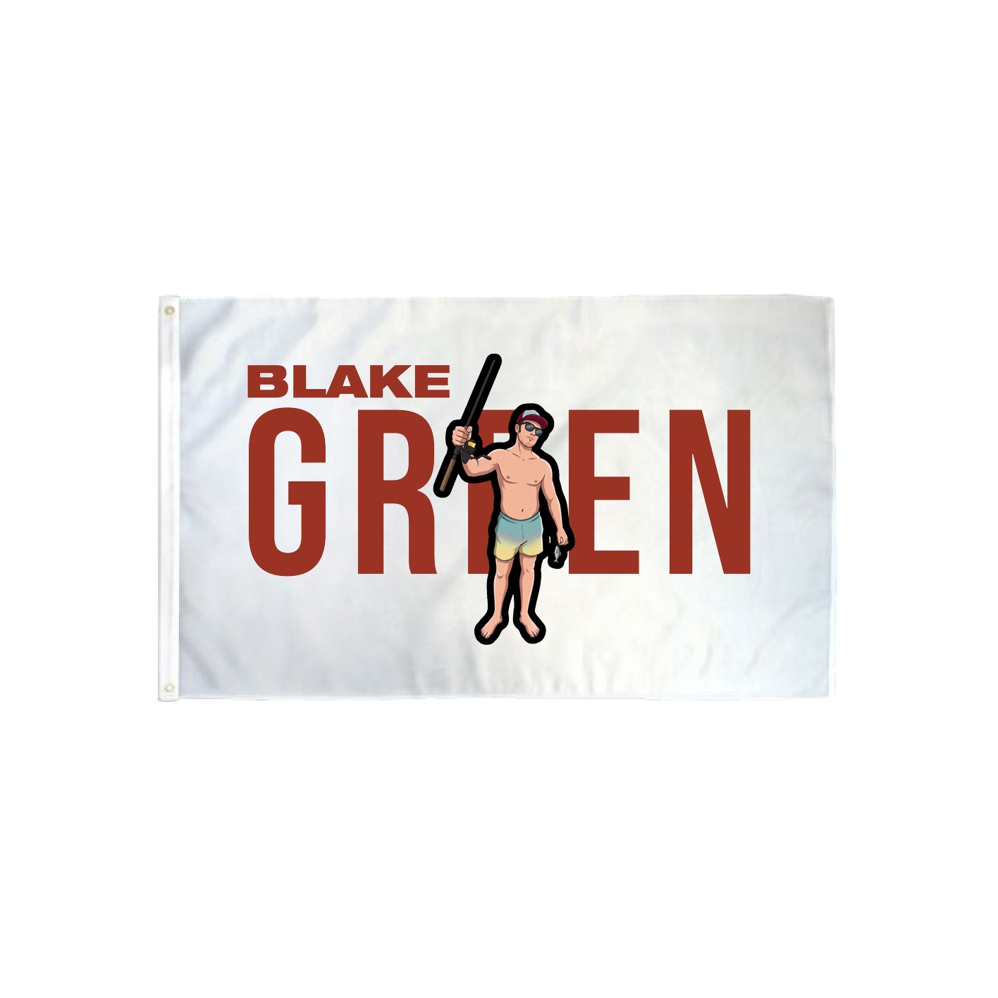 3x5 Flag — Player Name in Classic