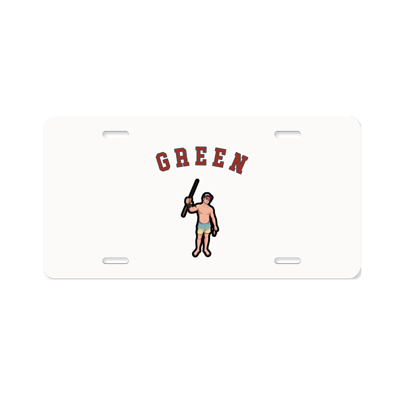 License Plate — Shirsey Arch in Classic