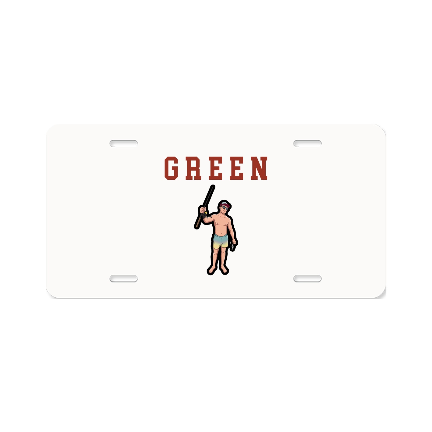 License Plate — Shirsey in Classic