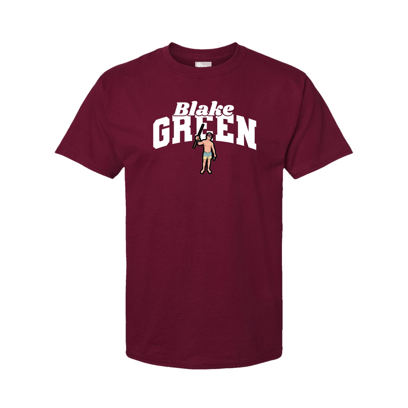 Youth Tee — Signature Arch in Cardinal