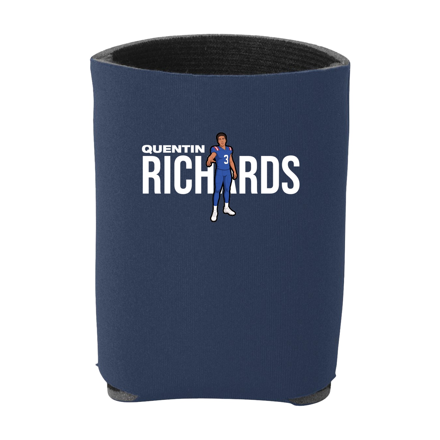 Can Holder — Player Name in Navy