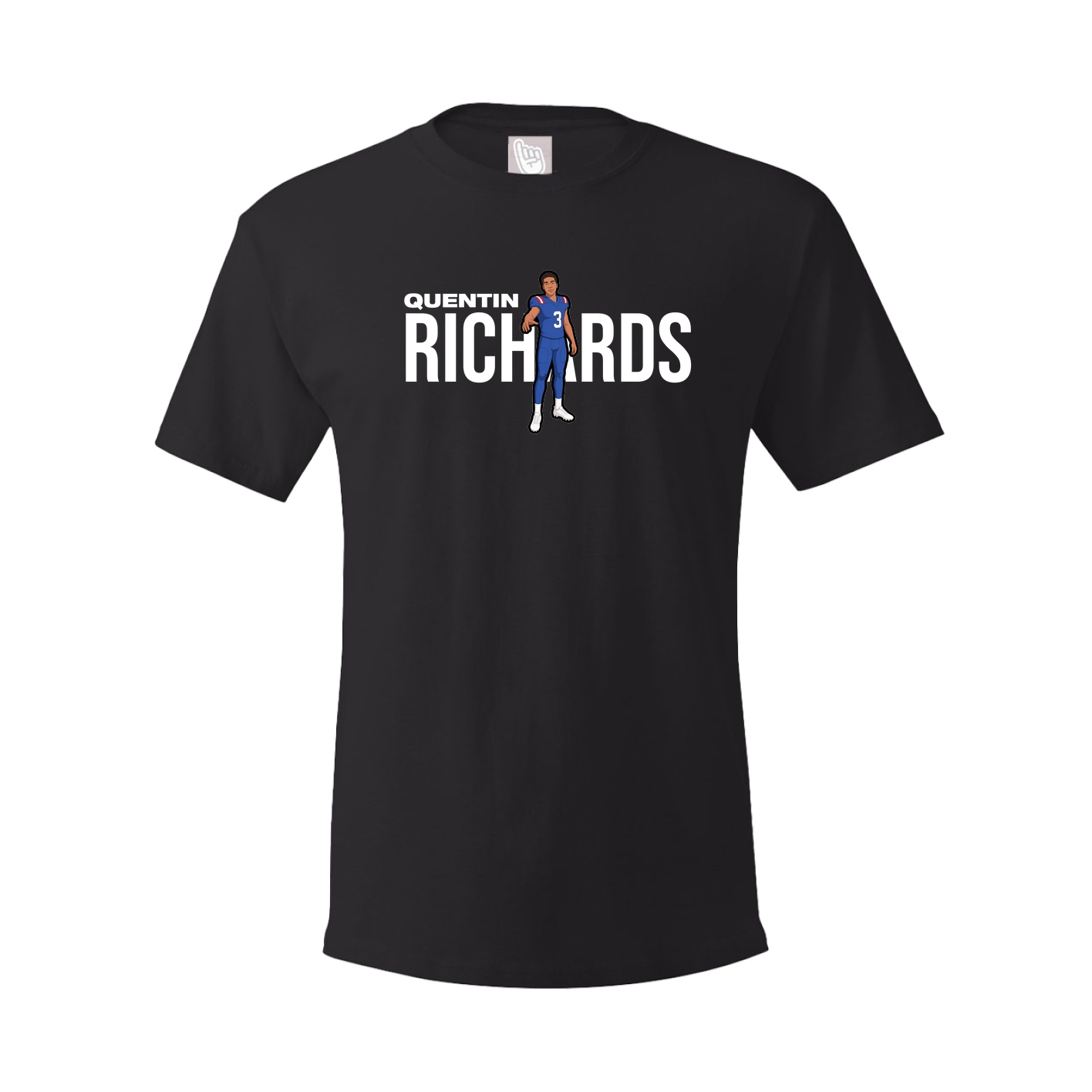 Tee — Player Name in Black