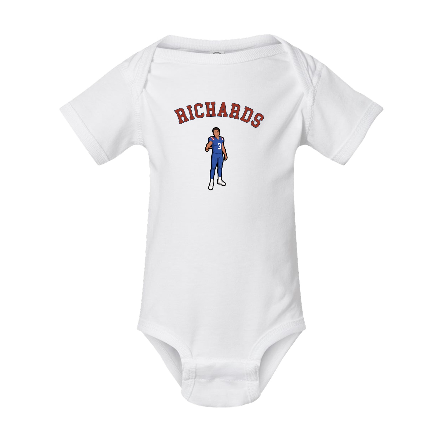 Baby Onesie — Shirsey Arch in White