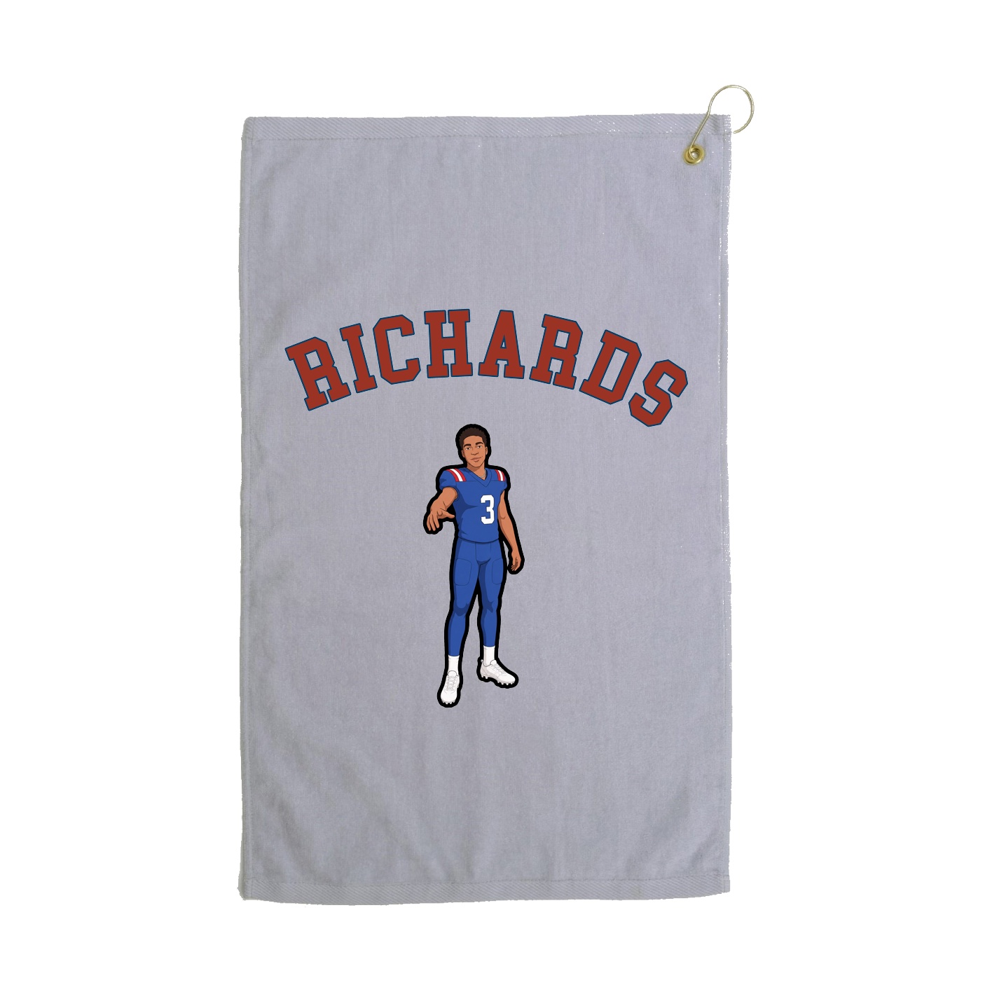 Golf Towel — Shirsey Arch in Grey