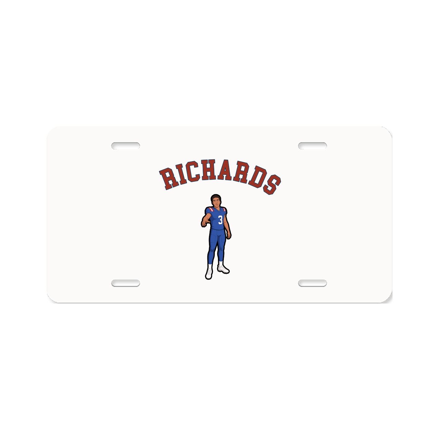 License Plate — Shirsey Arch in Classic
