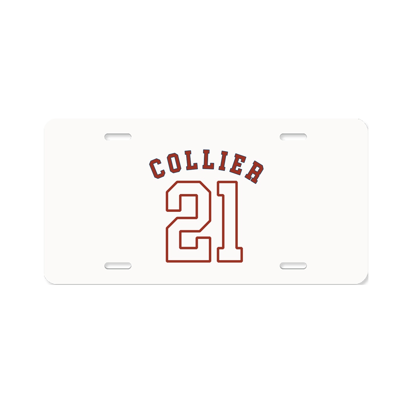 License Plate — Shirsey Arch in Classic