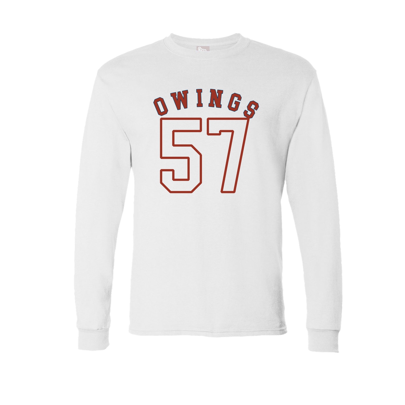 Long Sleeve Tee — Shirsey Arch in White