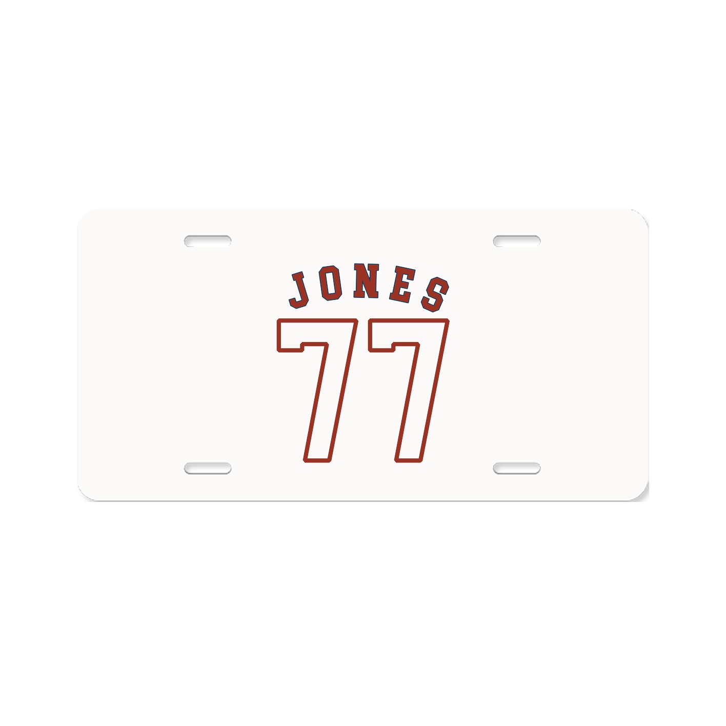 License Plate — Shirsey Arch in Classic