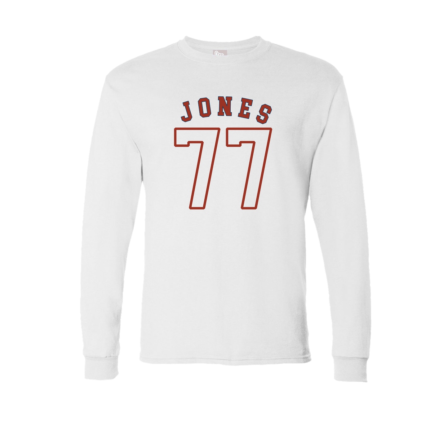 Long Sleeve Tee — Shirsey Arch in White