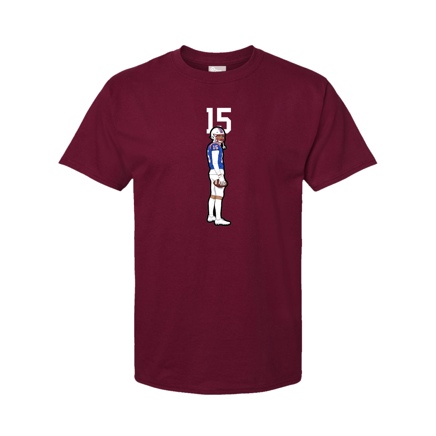 Tee — Number Top in Cardinal