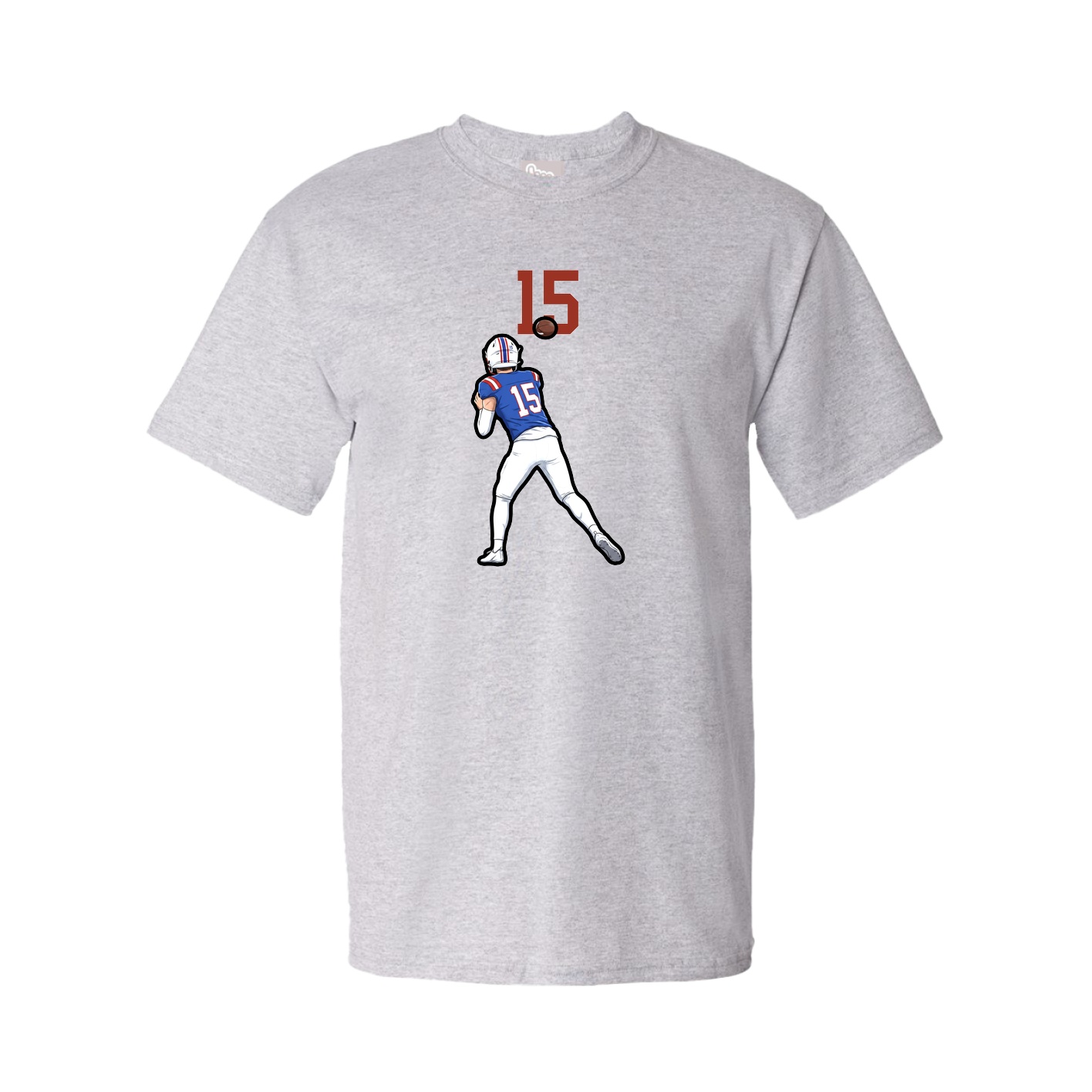 Tee — Number Top in Grey
