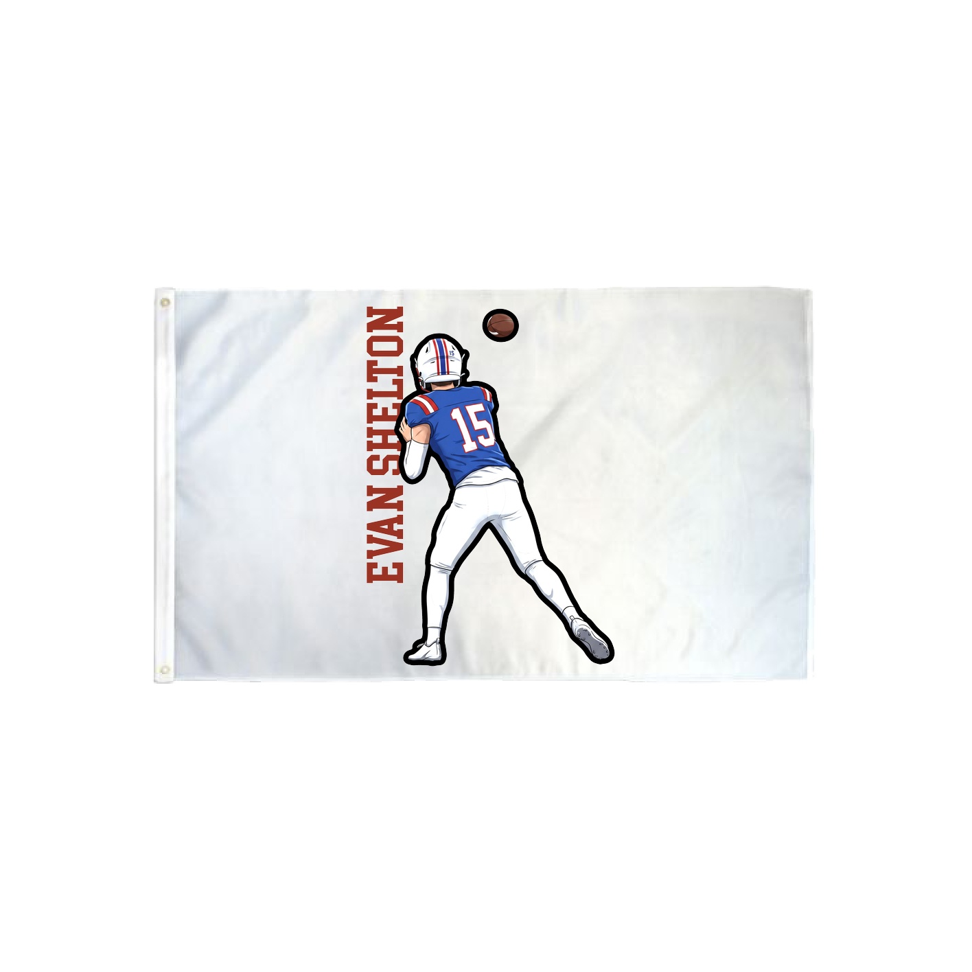 3x5 Flag — Name Vertical in Classic
