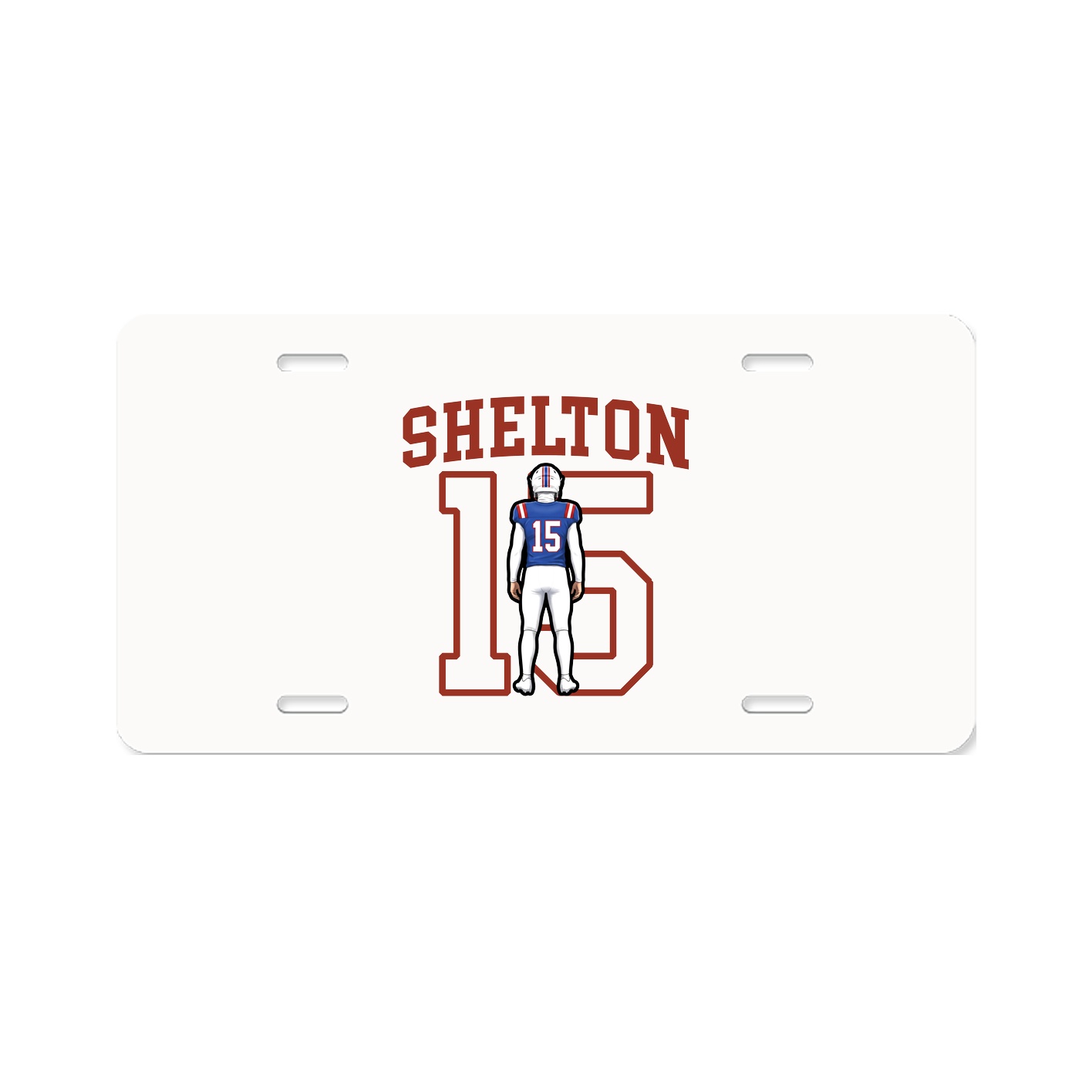 Aluminum License Plate