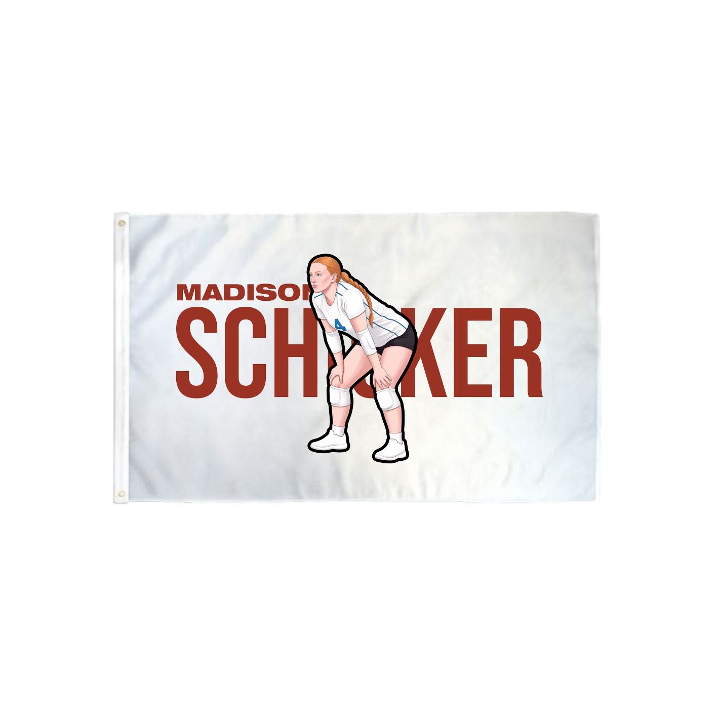 3x5 Flag — Player Name in Classic