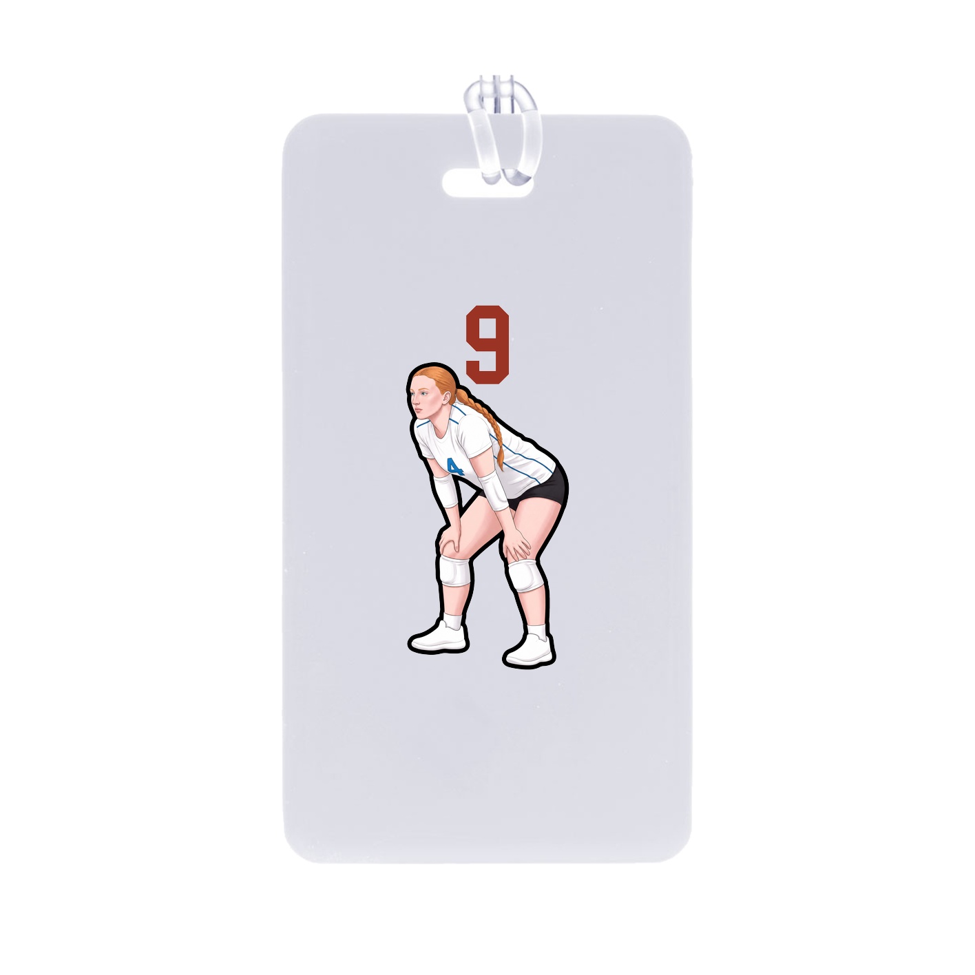 Bag Tag — Number Top in Classic