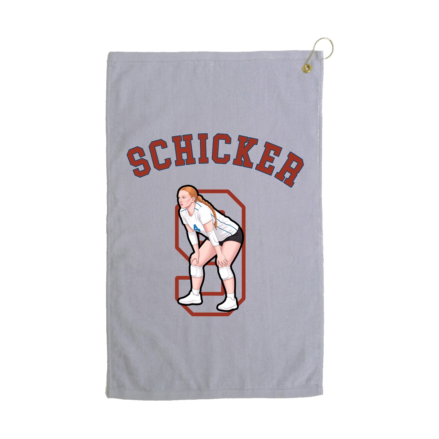 Golf Towel — Shirsey Arch in Grey