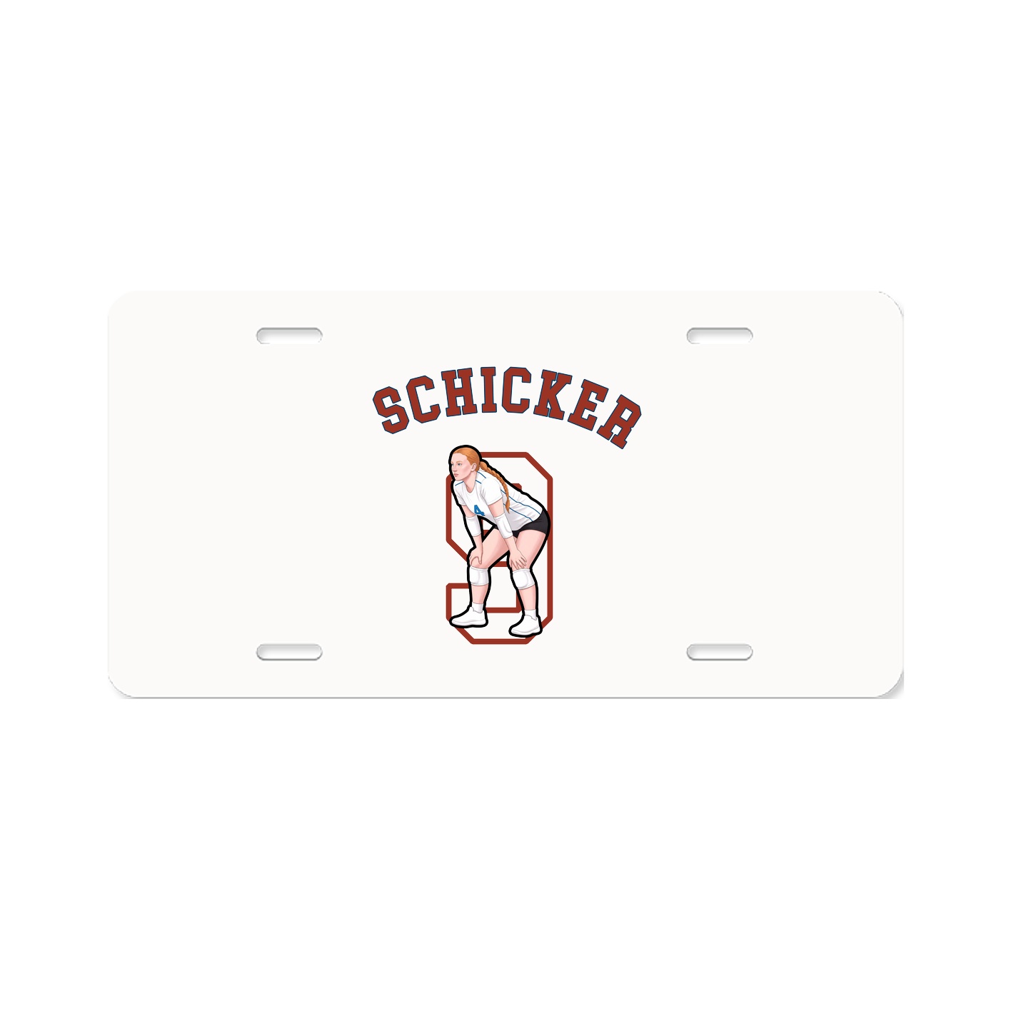 License Plate — Shirsey Arch in Classic