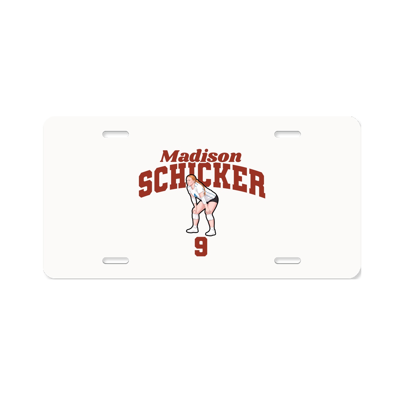 License Plate — Signature Arch in Classic