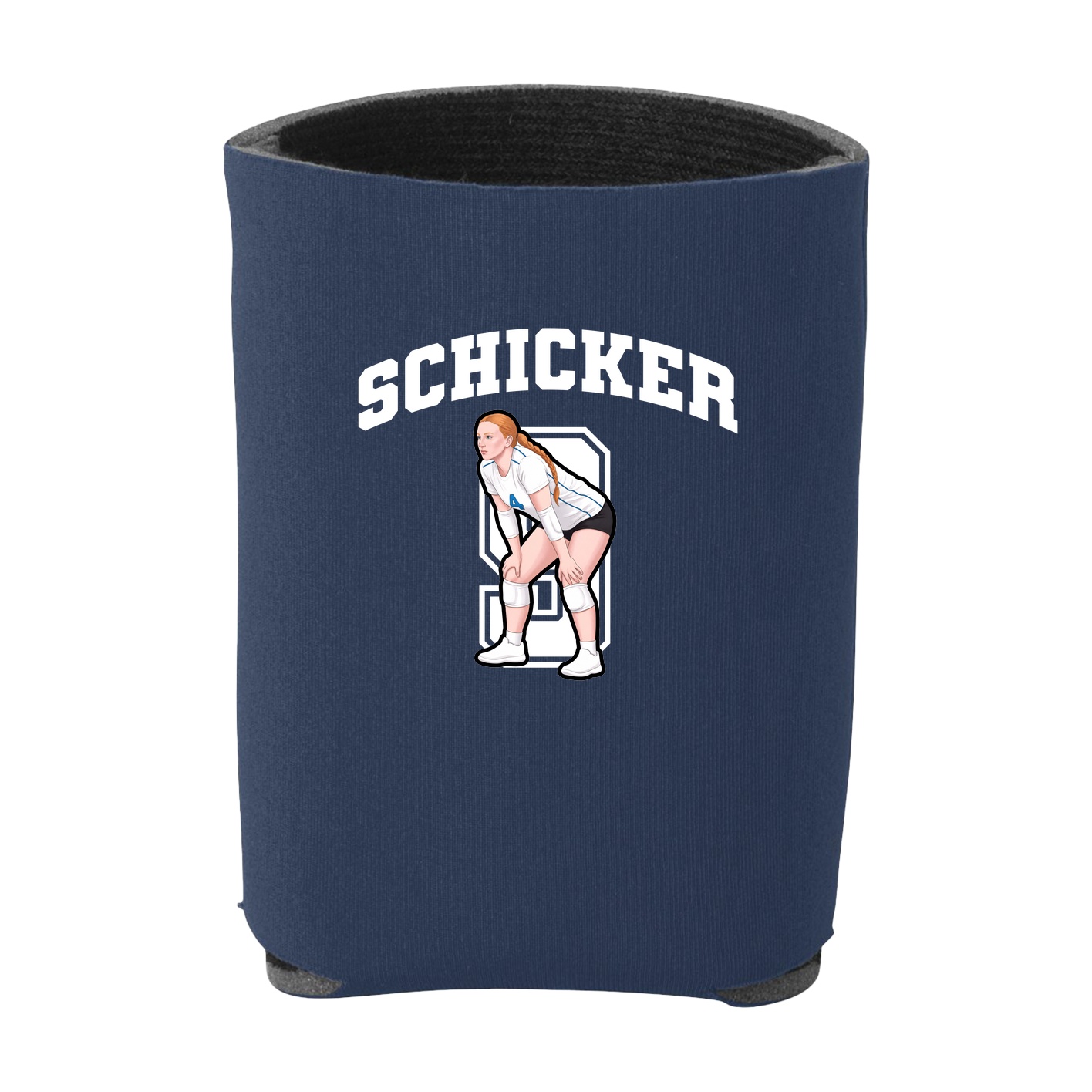 Can Holder — Number in Navy